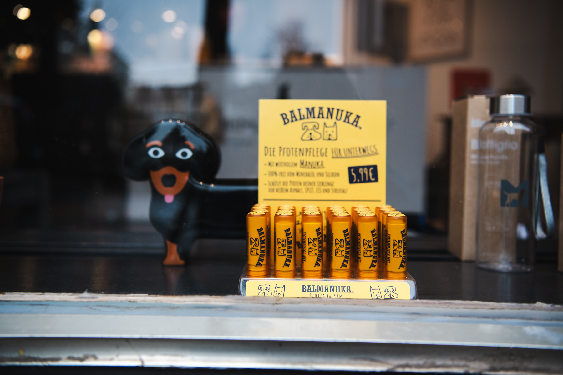 Pfotenpflege Produkt Balmanuka bei Balthasar & Co. Hundefriseur in Kassel
